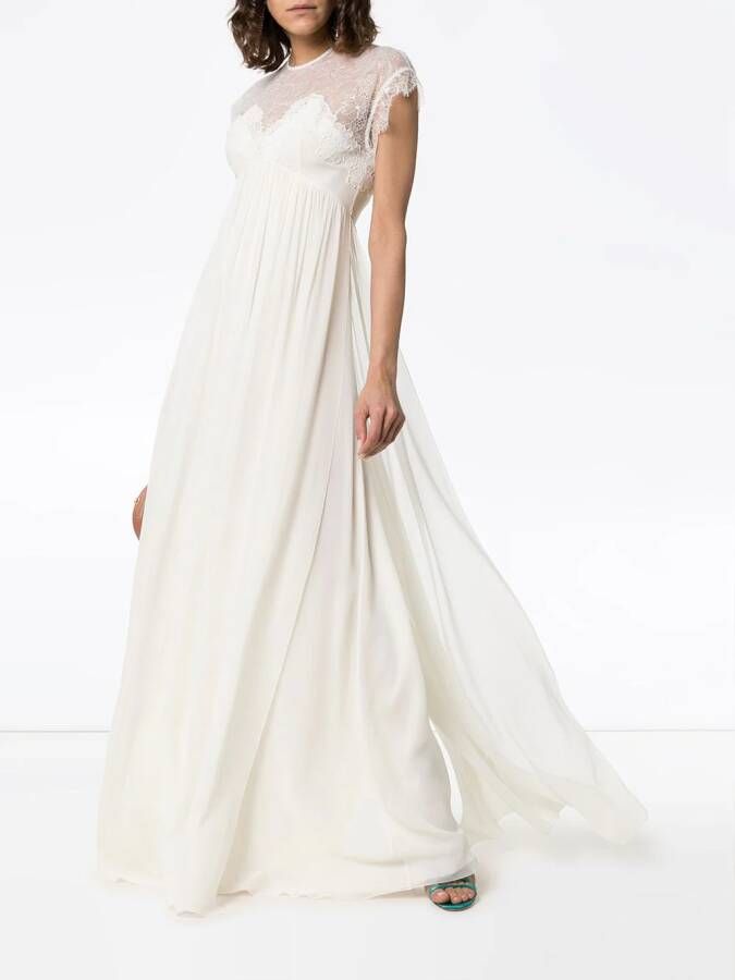 Giambattista Valli Maxi-jurk Wit