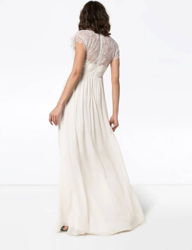 Giambattista Valli Maxi-jurk Wit