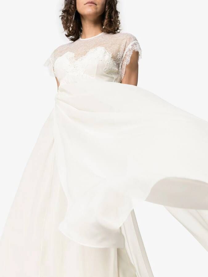 Giambattista Valli Maxi-jurk Wit