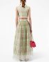 Giambattista Valli Maxi-rok met geborduurde bloemen Groen - Thumbnail 4