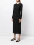 Giambattista Valli Midi-jurk met ronde hals Zwart - Thumbnail 2