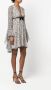 Giambattista Valli Mini-jurk met grafische print Beige - Thumbnail 3