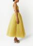 Giambattista Valli Rok met geborduurd kant Geel - Thumbnail 3