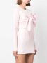 Giambattista Valli Zijden mini-jurk Roze - Thumbnail 3