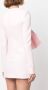 Giambattista Valli Zijden mini-jurk Roze - Thumbnail 4