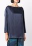 Gianluca Capannolo Blouse met boothals Blauw - Thumbnail 3