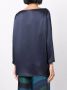 Gianluca Capannolo Blouse met boothals Blauw - Thumbnail 4
