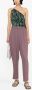 Gianluca Capannolo Pantalon met elastische taille Paars - Thumbnail 2