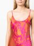 Gianluca Capannolo Mini-jurk met bloemenprint Oranje - Thumbnail 5