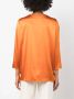 Gianluca Capannolo Zijden blouse Oranje - Thumbnail 4