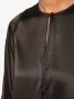 Gianluca Capannolo Zijden blouse Bruin - Thumbnail 5