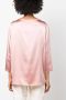 Gianluca Capannolo Zijden blouse Roze - Thumbnail 4