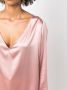 Gianluca Capannolo Zijden blouse Roze - Thumbnail 5