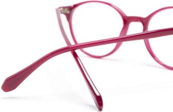 GIGI STUDIOS Brooks zonnebril met rond montuur Roze