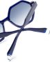 GIGI STUDIOS Shirley zonnebril met geometrisch montuur Blauw - Thumbnail 3