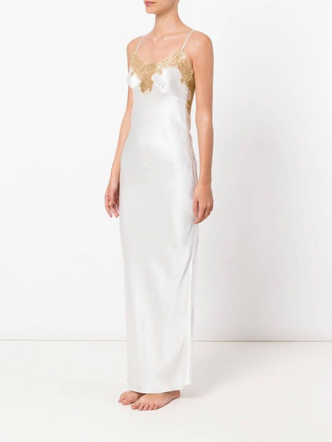 Gilda & Pearl Gina slipt lang Beige