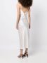Gilda & Pearl Midi-jurk Wit - Thumbnail 4