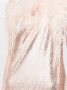 Gilda & Pearl Mini-jurk met afwerking van veren Roze - Thumbnail 5