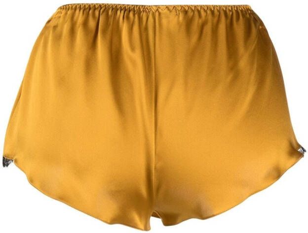 Gilda & Pearl Slim-fit shorts Goud