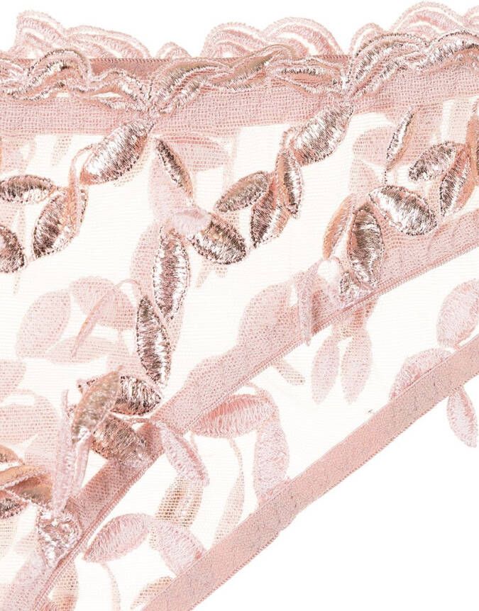 Gilda & Pearl Slip met borduurwerk Roze