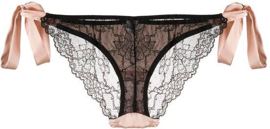 Gilda & Pearl Cherie slip met strikdetail Roze
