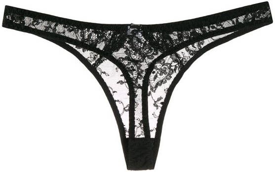 Gilda & Pearl String Zwart