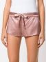 Gilda & Pearl Zijden shorts Roze - Thumbnail 2