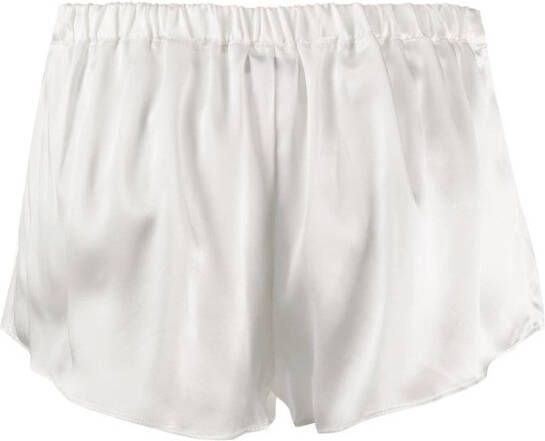 Gilda & Pearl Zijden shorts Wit