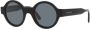 Giorgio Armani AR 903M zonnebril met rond montuur Zwart - Thumbnail 2