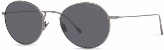 Giorgio Armani AR6125 zonnebril met rond montuur Grijs