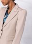 Giorgio Armani Blazer met gewatteerde schouders Beige - Thumbnail 3