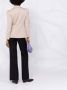Giorgio Armani Blazer met gewatteerde schouders Beige - Thumbnail 4