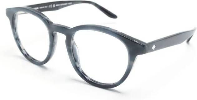 Giorgio Armani Bril met rond montuur Blauw