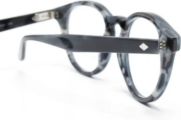 Giorgio Armani Bril met rond montuur Blauw
