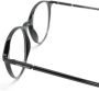 Giorgio Armani Bril met rond montuur Zwart - Thumbnail 3