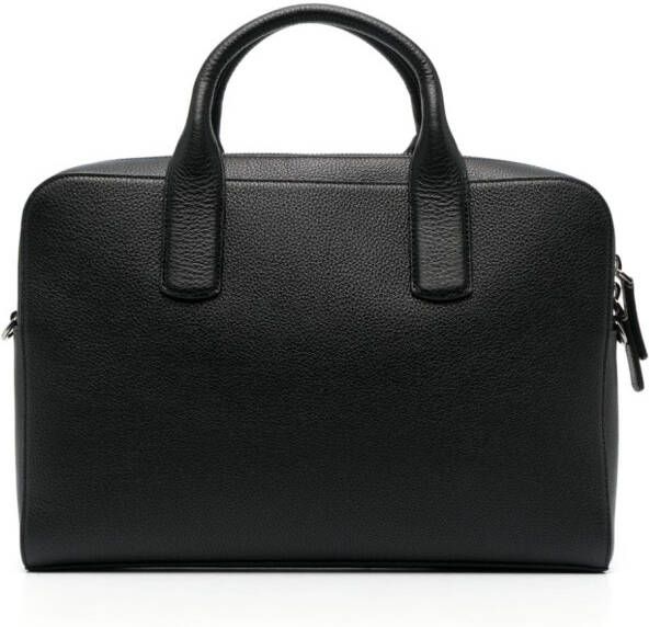 Giorgio Armani Laptophoes met logostempel Zwart