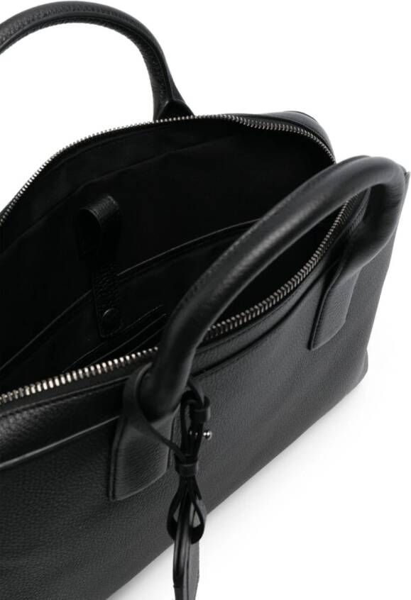 Giorgio Armani Laptophoes met logostempel Zwart
