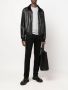 Giorgio Armani Leren jack Zwart - Thumbnail 2