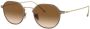 Giorgio Armani Zonnebril met rond montuur Metallic - Thumbnail 2