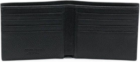 Giorgio Armani Portemonnee met textuur Zwart