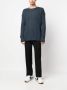 Giorgio Armani Ribgebreide trui Blauw - Thumbnail 2