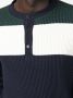 Giorgio Armani Ribgebreide polotrui Blauw - Thumbnail 5