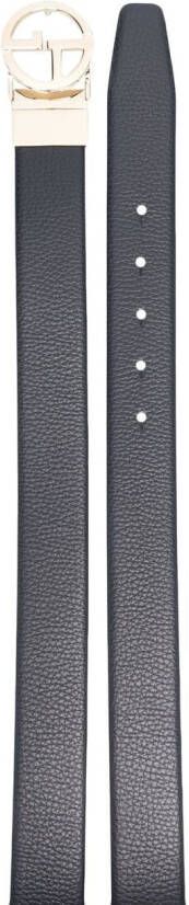 Giorgio Armani Riem met logogesp Blauw