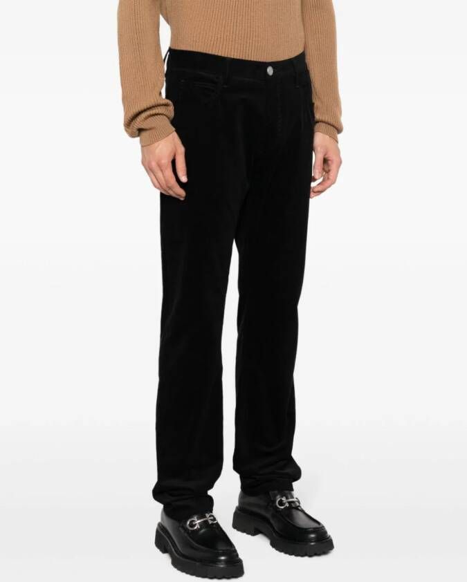 Giorgio Armani Straight jeans Zwart