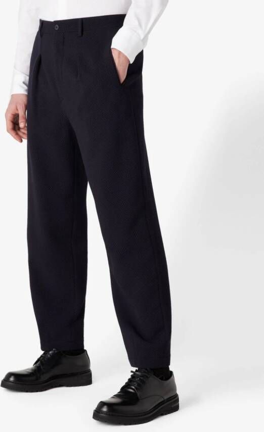 Giorgio Armani Straight pantalon Zwart