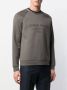 Giorgio Armani Sweater met logoprint Grijs - Thumbnail 3