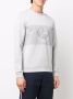 Giorgio Armani Sweater met logoprint Grijs - Thumbnail 3