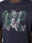 Giorgio Armani T-shirt met logoprint Blauw - Thumbnail 5