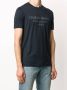 Giorgio Armani T-shirt met logoprint Blauw - Thumbnail 3