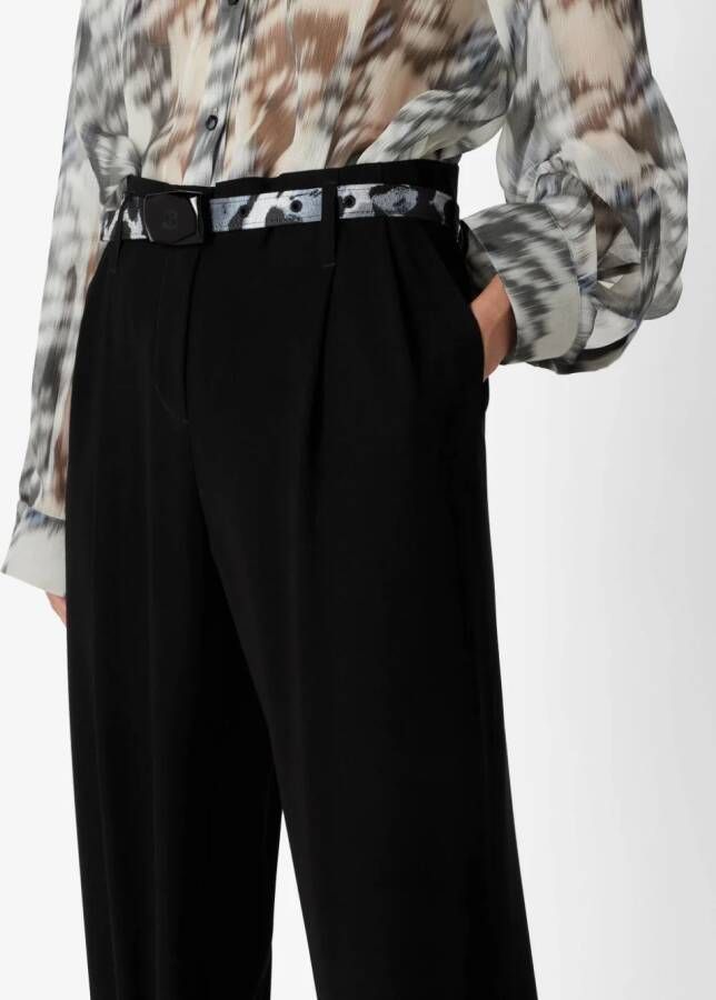 Giorgio Armani Straight pantalon Zwart